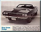 Image: New from Dodge - September 1969